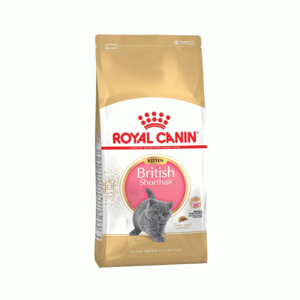 غذای خشک گربه کیتن بریتیش مو کوتاه رویال کنین royal canin kitten british short hair