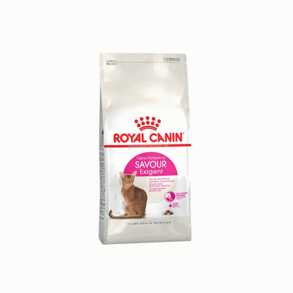غذای خشک گربه اگزیجنت مدل ساور رویال کنین royal canin savour exigent