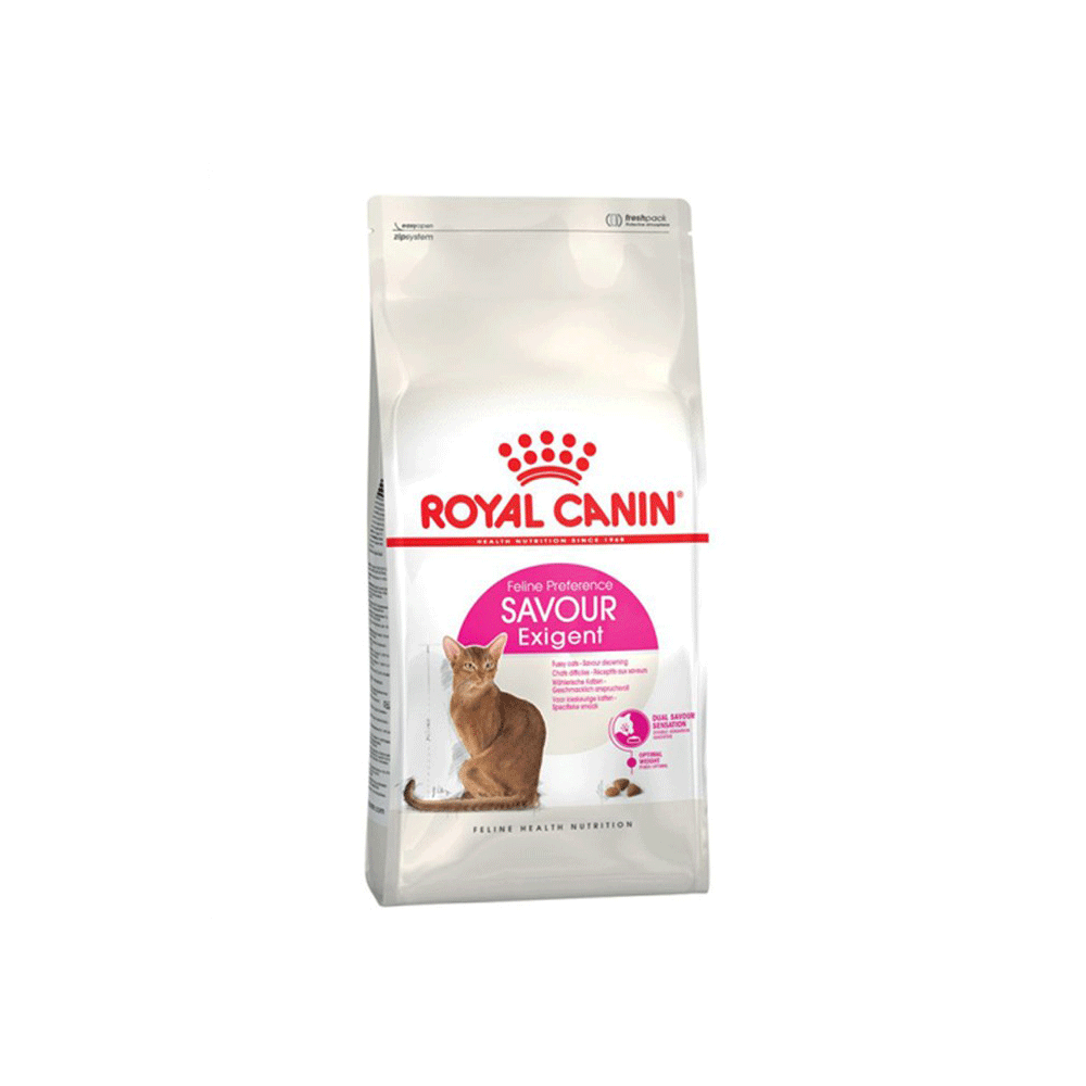 غذای خشک گربه اگزیجنت مدل ساور رویال کنین royal canin savour exigent