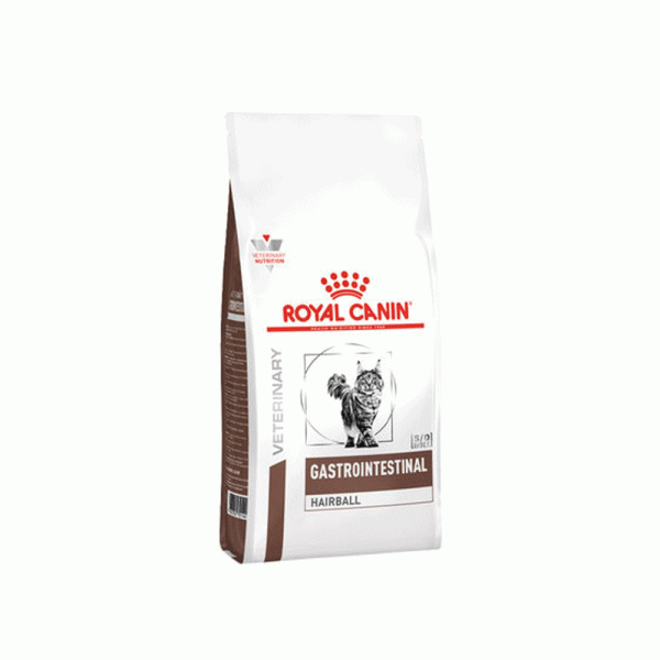 غذای خشک گربه رویال کنین گسترو آنتی هیربال 2 کیلویی royal canin gastrointestinal hairball