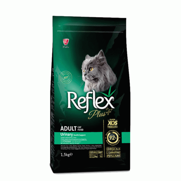 غذای خشک گربه رفلکس پلاس مرغ یورینری reflex plus chicken urinary