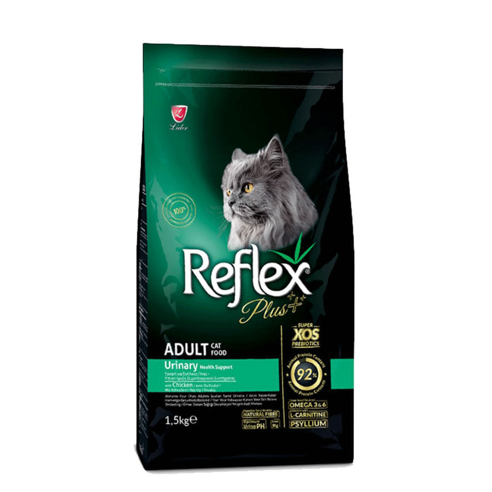غذای خشک گربه رفلکس پلاس مرغ یورینری reflex plus chicken urinary