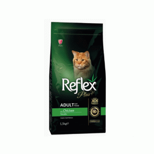 غذای خشک گربه رفلکس پلاس مرغ ادالت reflex plus chicken