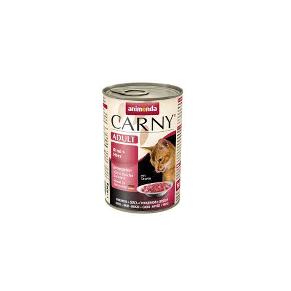 کنسرو گربه کارنی مرغ و دل CARNY 400G