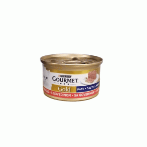 کنسرو گربه گورمت گلد پته گوشت GOURMET GOLD
