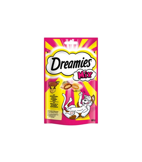 تشویقی کرانچی دریمیز گوشت و پنیر dreamies