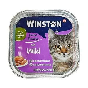 ووم گربه وینستون گوشت شکار winston
