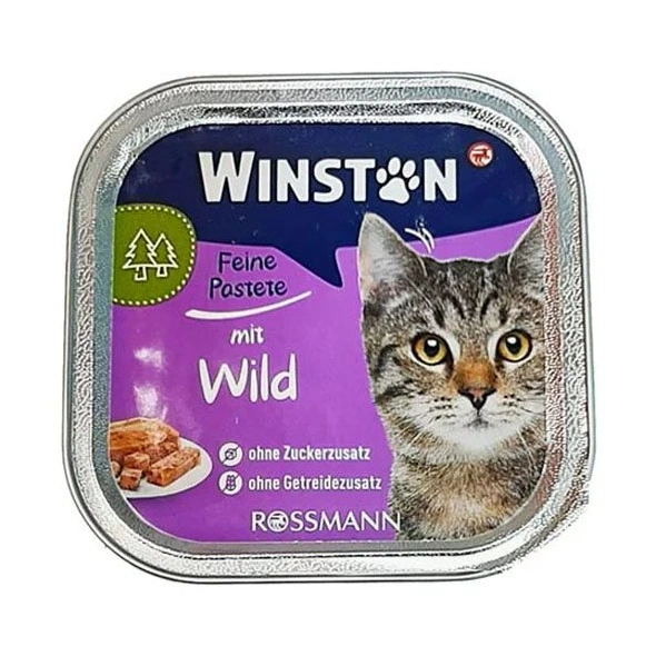 ووم گربه وینستون گوشت شکار winston