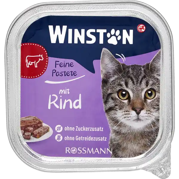 ووم گربه وینستون گوشت winston