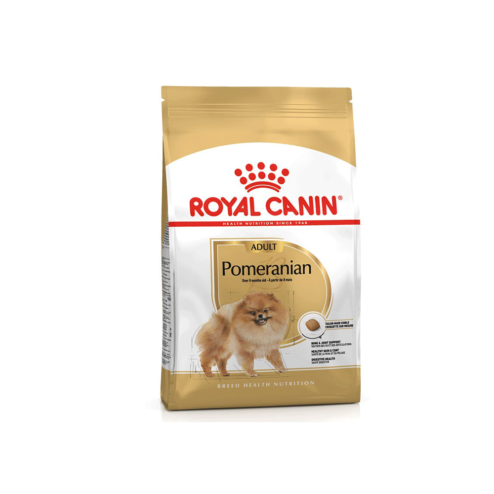 غذای خشک سگ نژاد پامرانین رویال کنین royal canin pomeranian