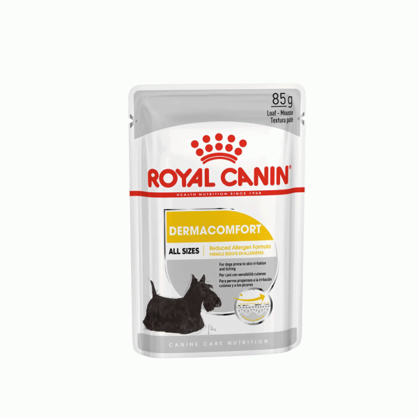 پوچ سگ رویال کنین درماکامفورت royal canin