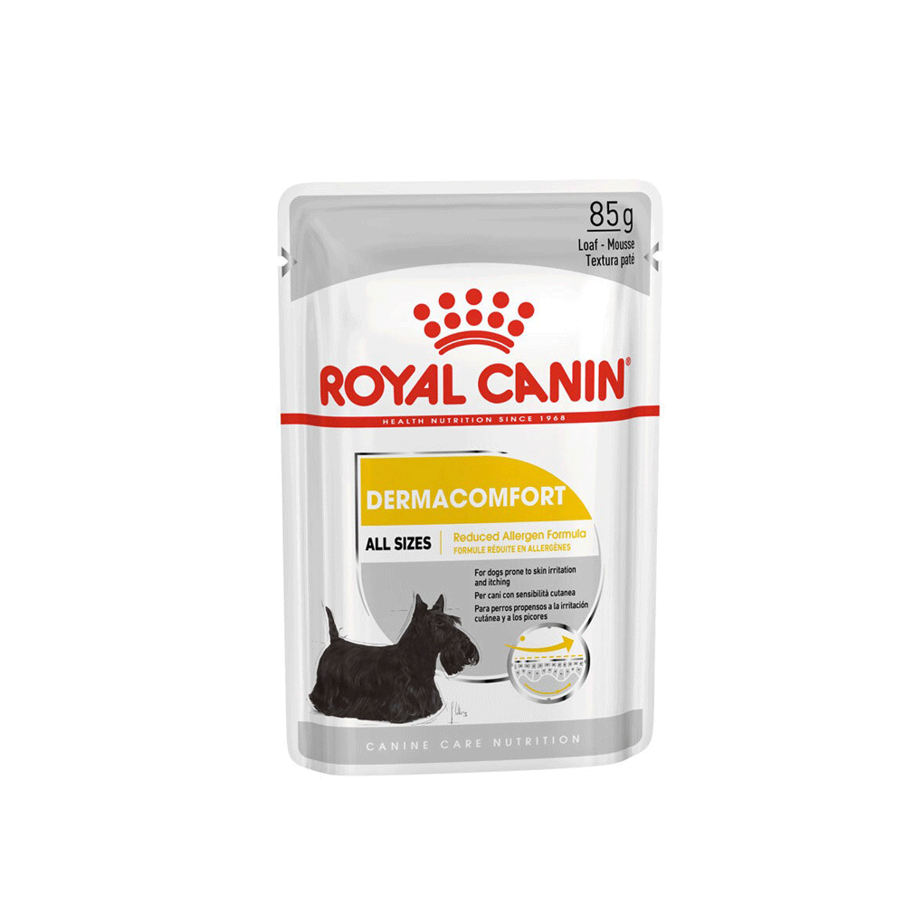 پوچ سگ رویال کنین درماکامفورت royal canin