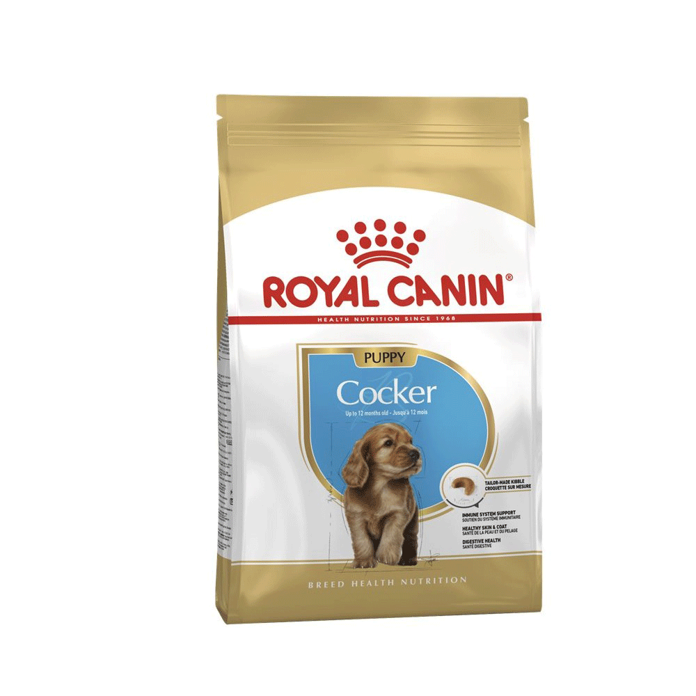 غذای خشک سگ نژاد کوکر پاپی رویال کنین royal canin cocker puppy