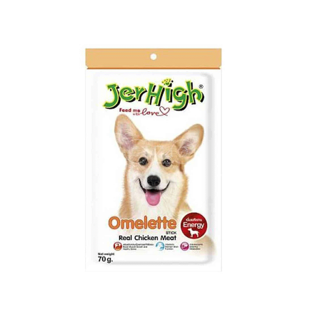 تشویقی سگ جرهای املت مرغ jerhigh