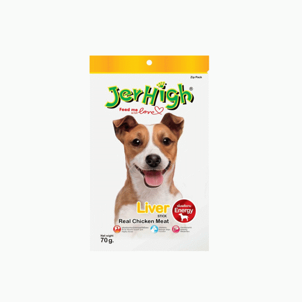 تشویقی سگ جرهای جگر jerhigh