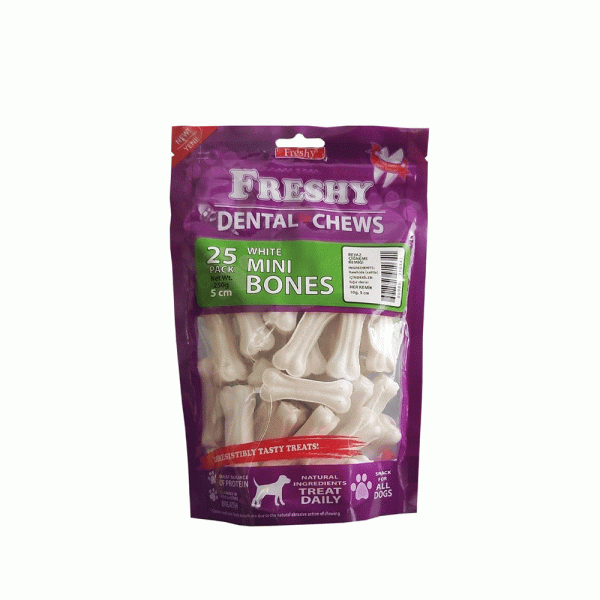 استخوان دنتال فلورایدی 25 عددی 5 سانتی فرشی freshy