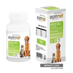 قرص کاهش وزن سگ و گربه یوروپت europet