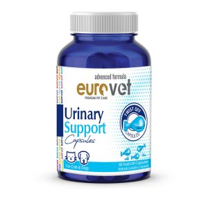قرص یورینری ساپورت تقویت مجاری ادرار سگ و گربه یورو وت eurovet