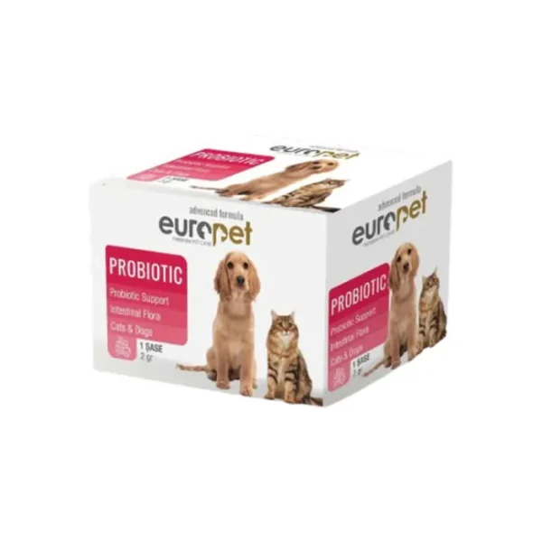 پودر پروبیوتیک سگ وگربه یوروپت Europet