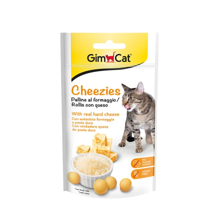 قرص پروتئین و کلسیم جیم کت با طعم پنیر gim cat