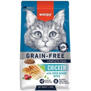 غذای خشک گربه ونپی با طعم مرغ Wanpy Complete Food وزن 1.5کیلوگرم